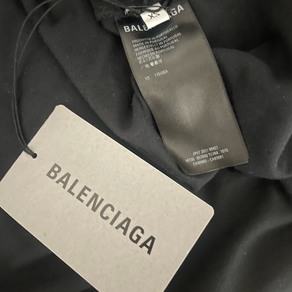 Balenciaga Mens B tank Top Shirt Sz XS NWT - Picture 4 of 7
